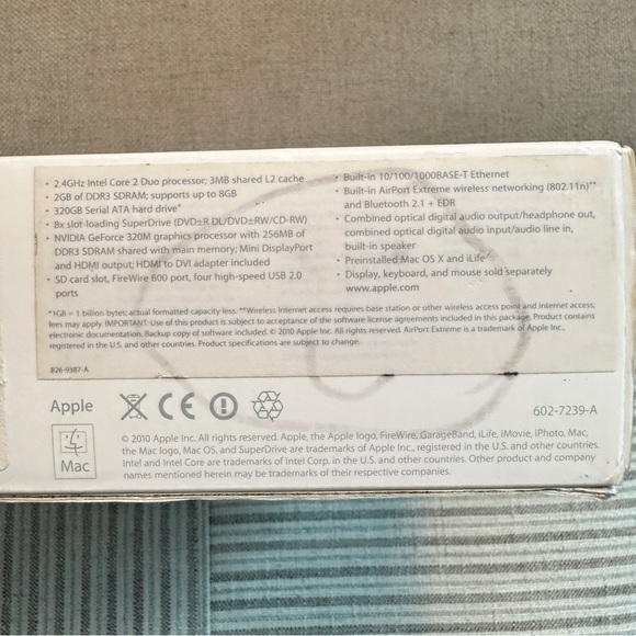 Apple Mac Mini 2.4 GHz A1347 - Silver - Picture 15 of 16